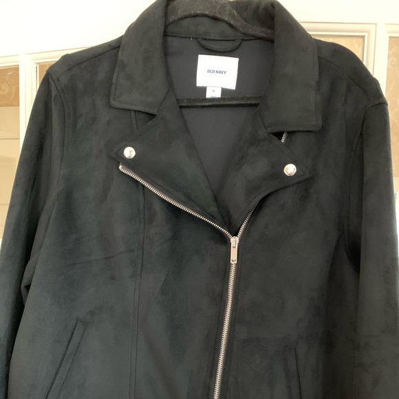 old navy suede jacket